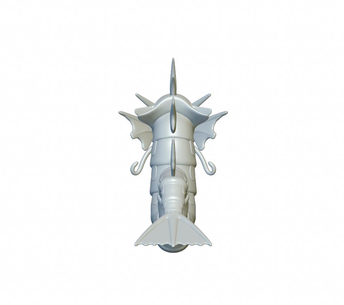 Pokemon Gyarados #130 - Optimized for 3D Printing 3d model