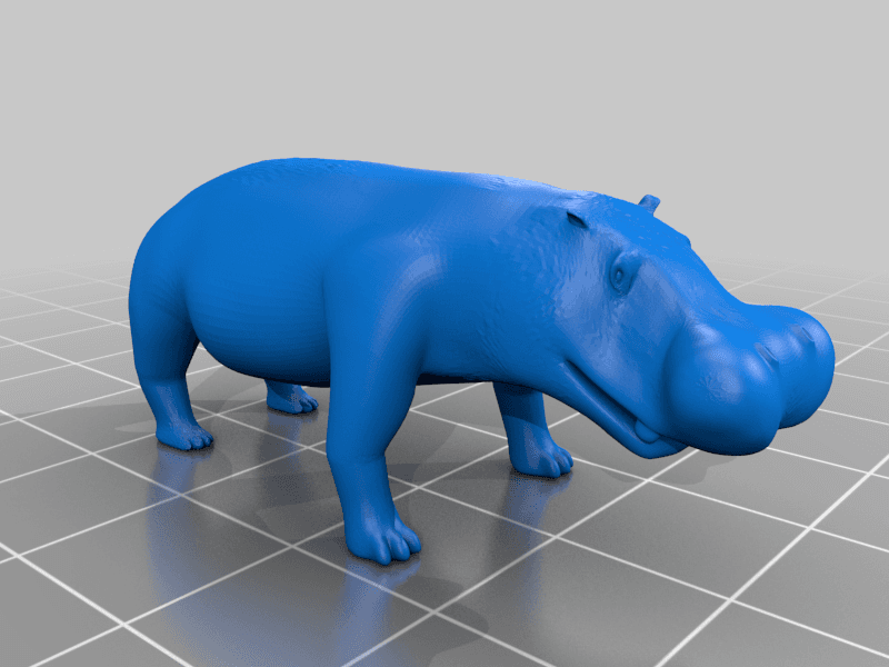 Hippo 3d model