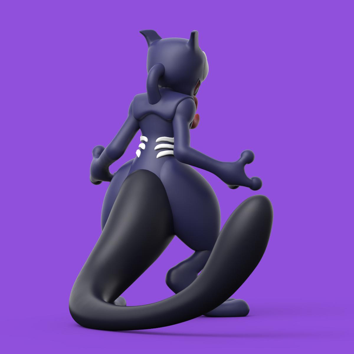 Mewtwo Venom 3d model