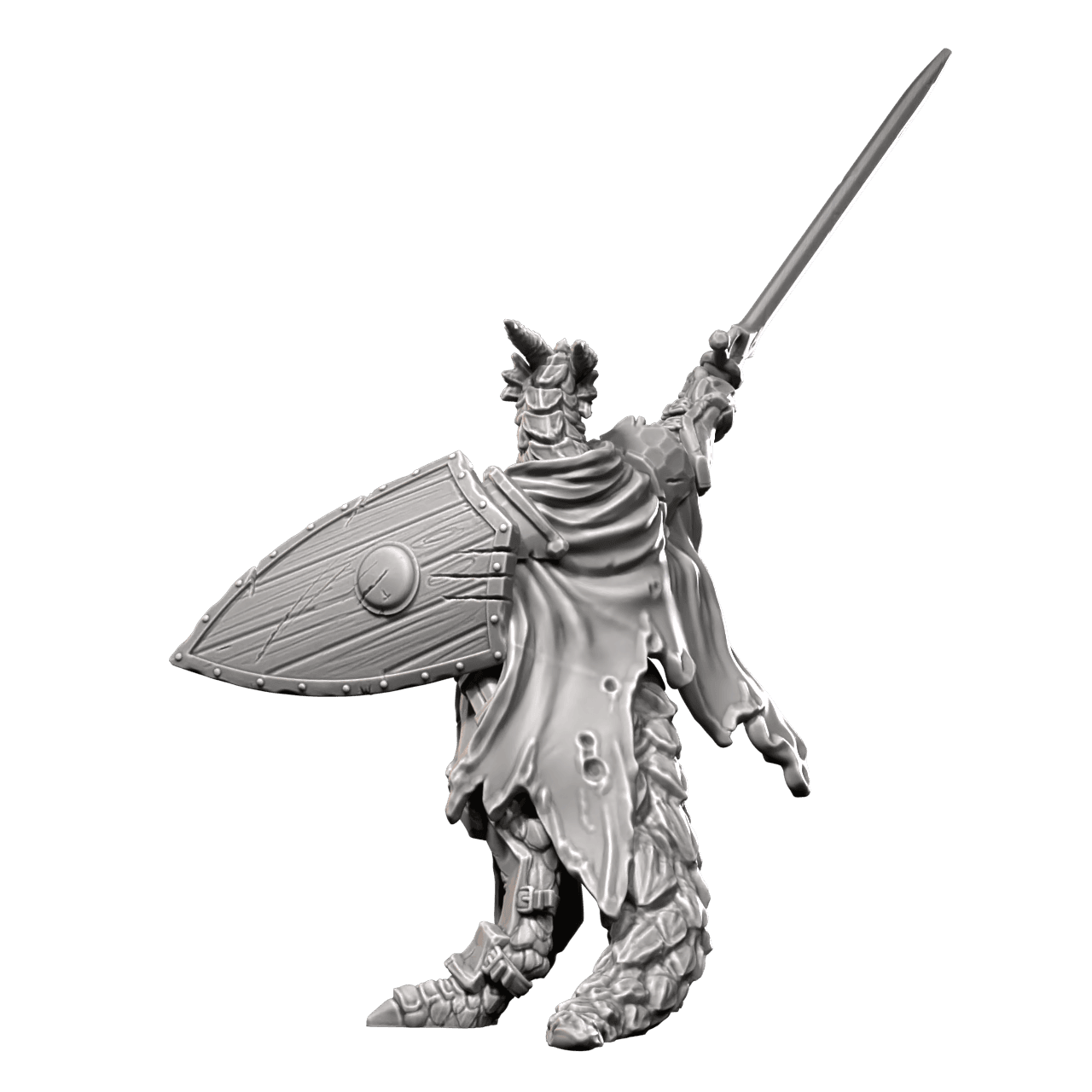 Dragonborn Paladin 3d model