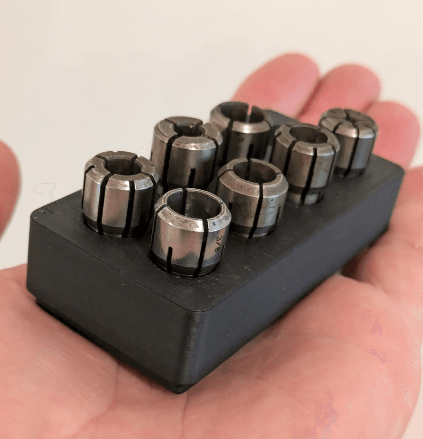 DA200 collet holder v1.3mf 3d model