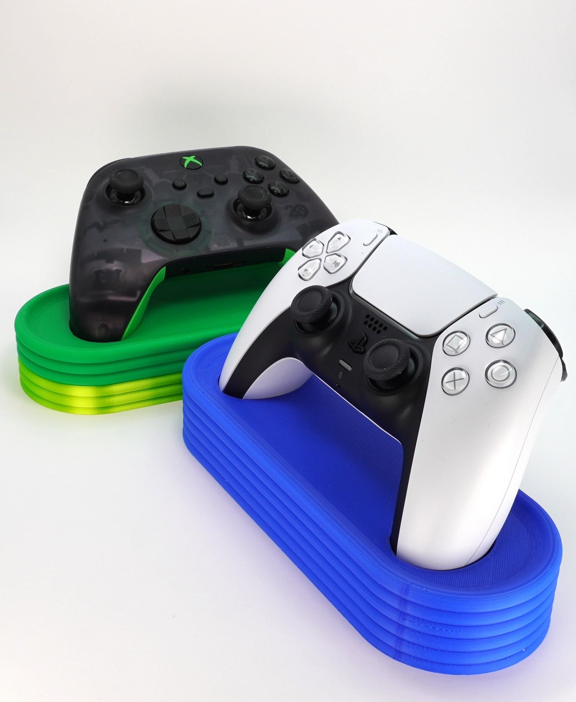 6 Ring Phantom Controller Stand | A Modern Minimalistic Gaming Stand 3d model