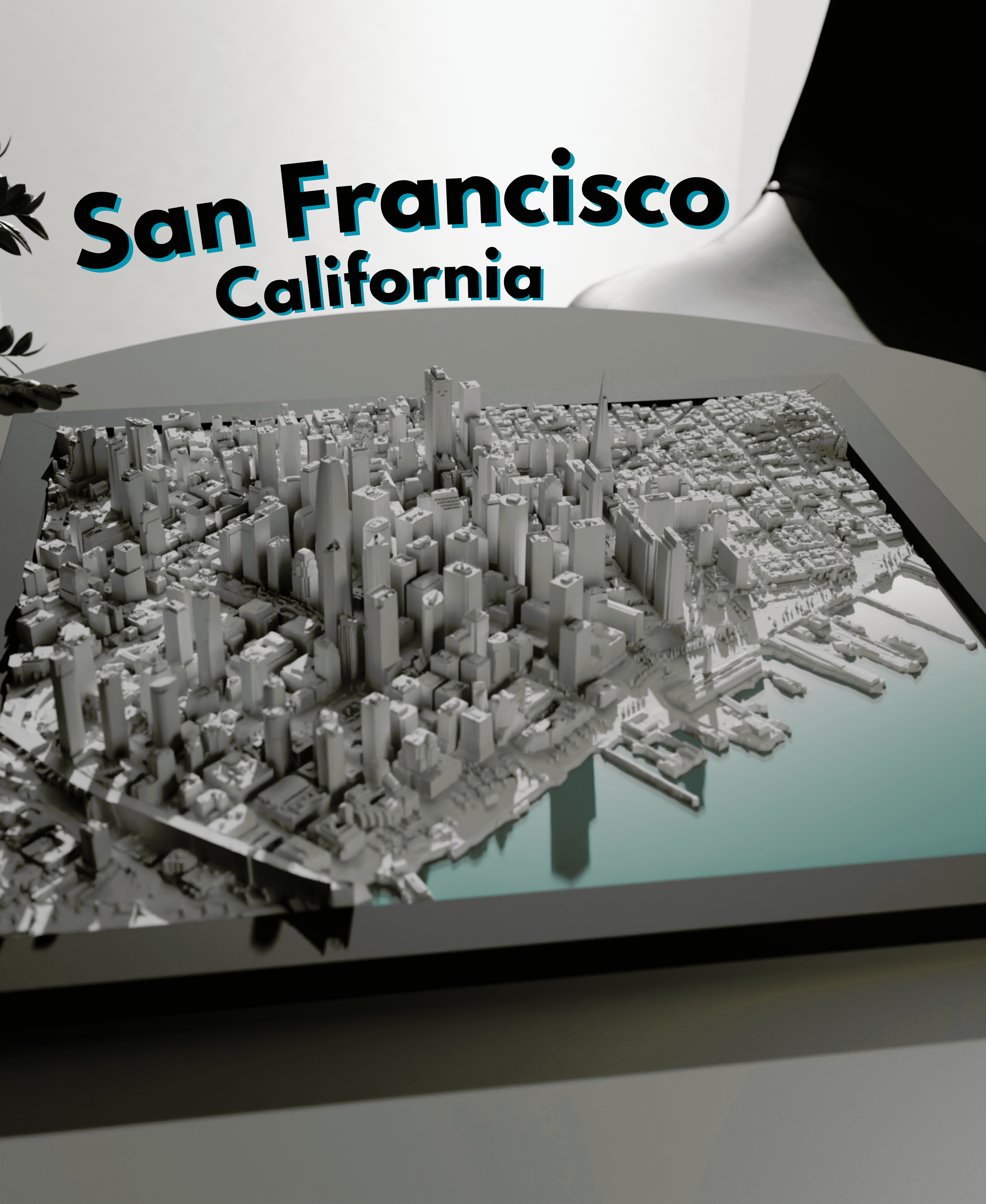 San Francisco, CA 3d model