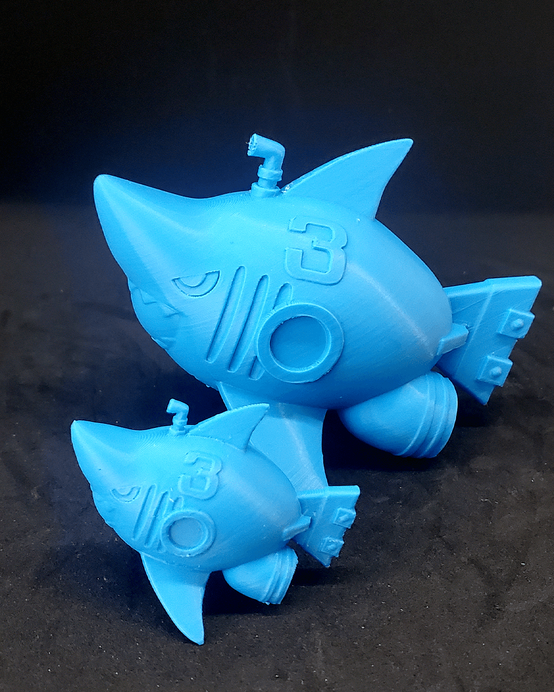 Shark Submerge 3d model