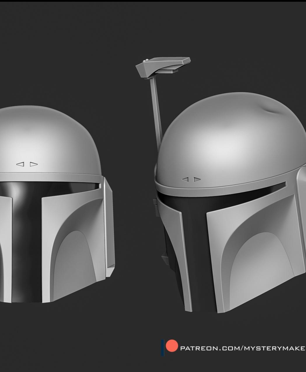 Jango Fett helmet 3d model