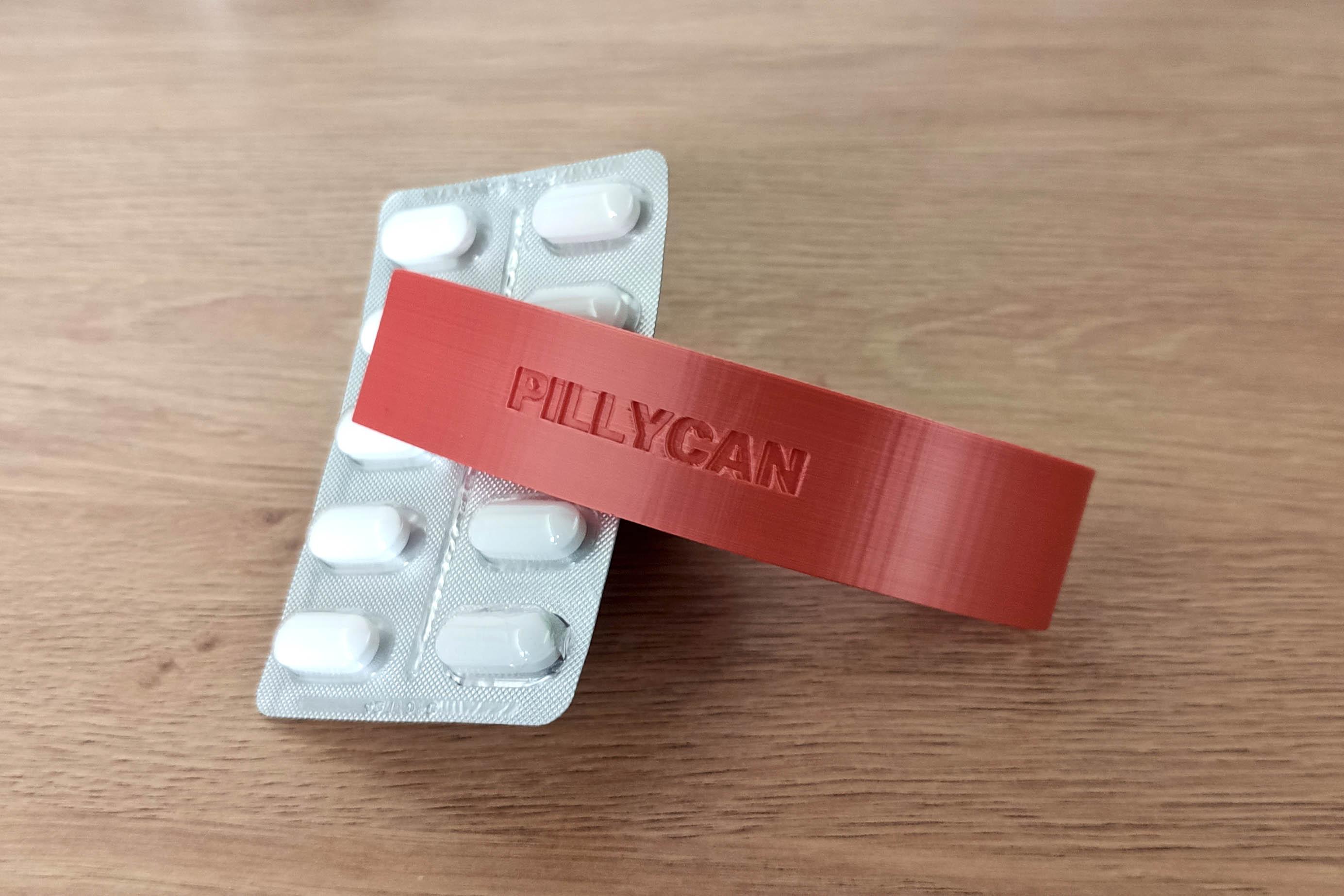 Pillikan - Easy to print pill puncher 3d model