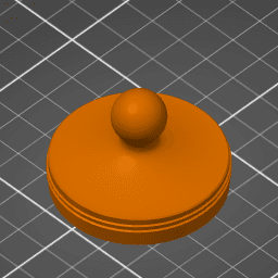 Tentacle Pill Bottle Weighted Base 3d model