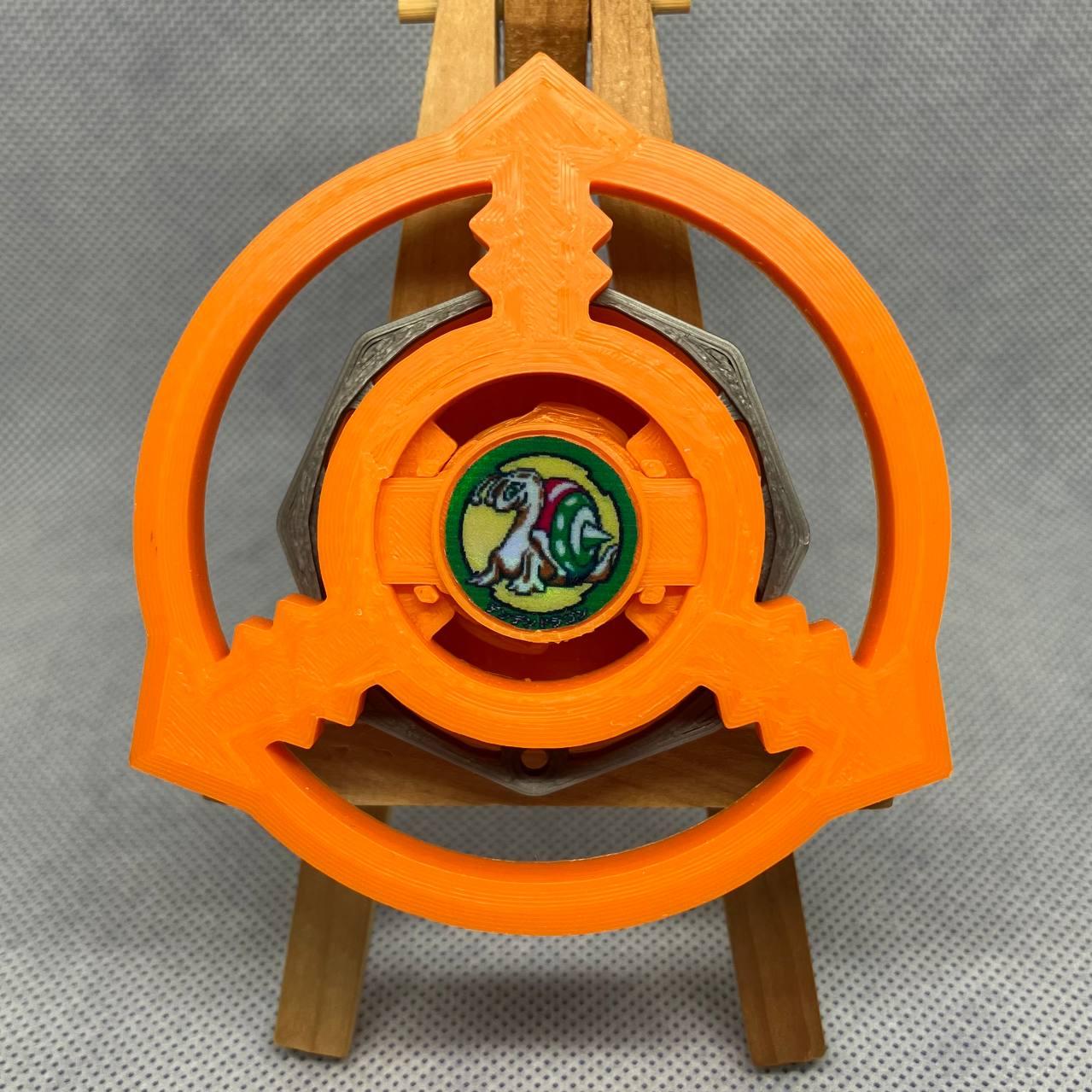 BEYBLADE TRYTHON | COMPLETE | FAUXBLADE SERIES 3d model