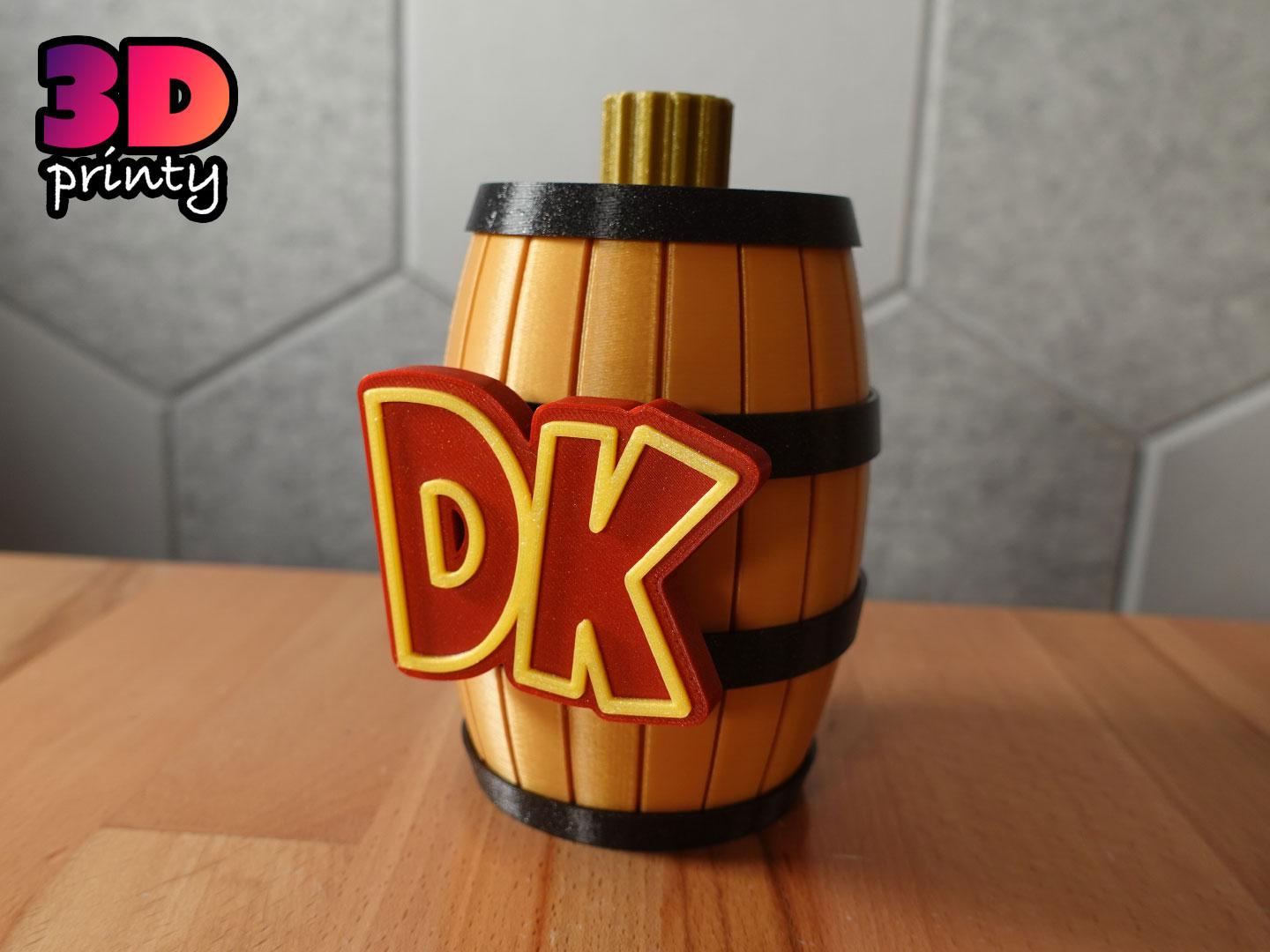 Print-in-Place Twisty Puzzle Box - Barrel 3d model