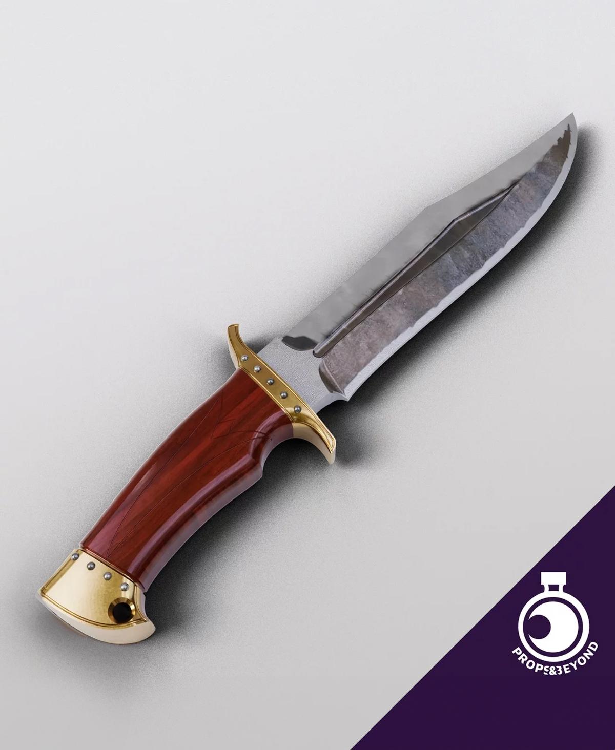 Hunting Knife 3d model