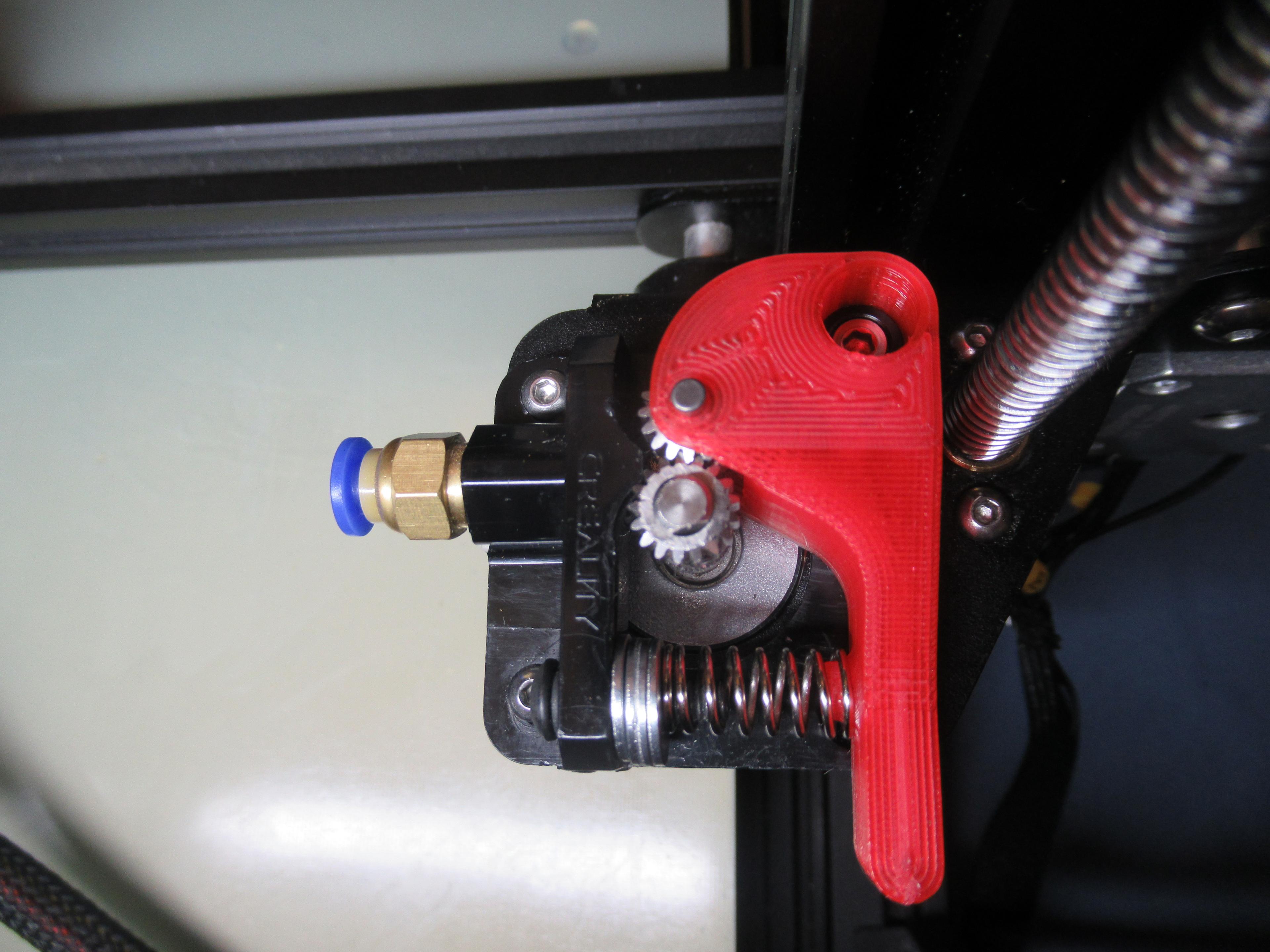 Ender 3 Dual-Drive Extruder Mod 3d model