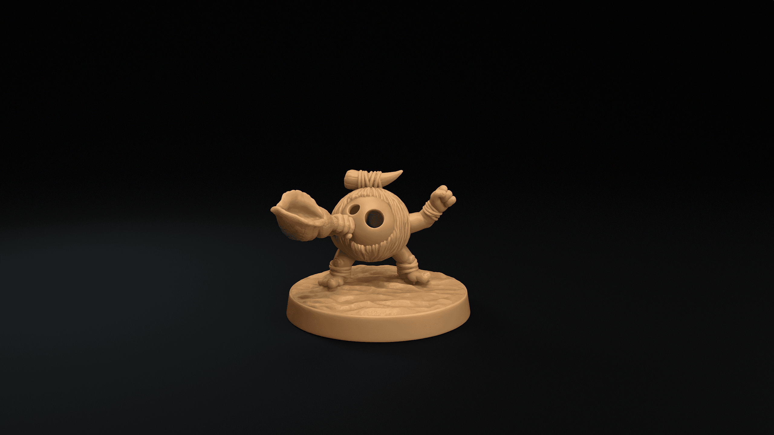 Kakamora Command Group 3d model