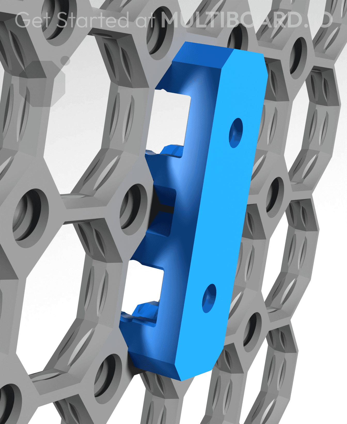 15 mm - Dual Offset Snaps (DS Part A) 3d model