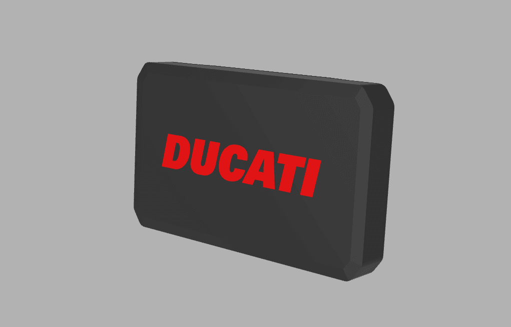 CHIGEE AIO-5 CARPLAY COVER DUCATI EDITION 3d model