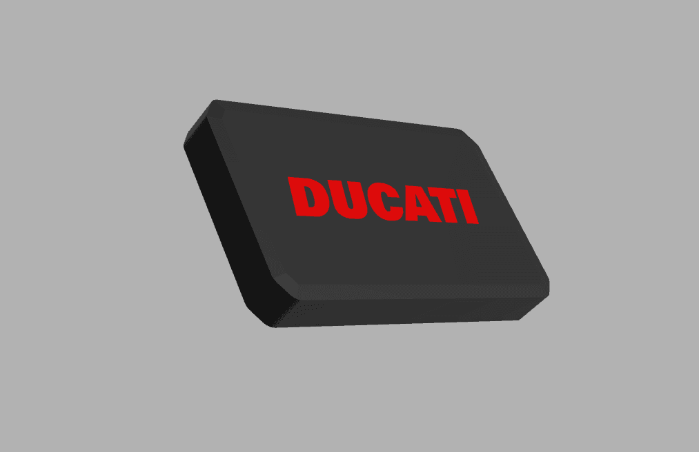 CHIGEE AIO-5 CARPLAY COVER DUCATI EDITION 3d model