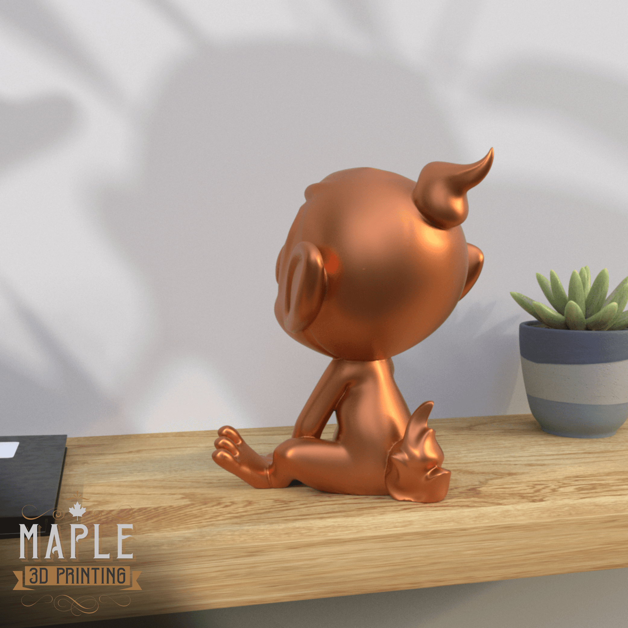 Chimchar - Ornamental & Basic - Pokemon 3d model