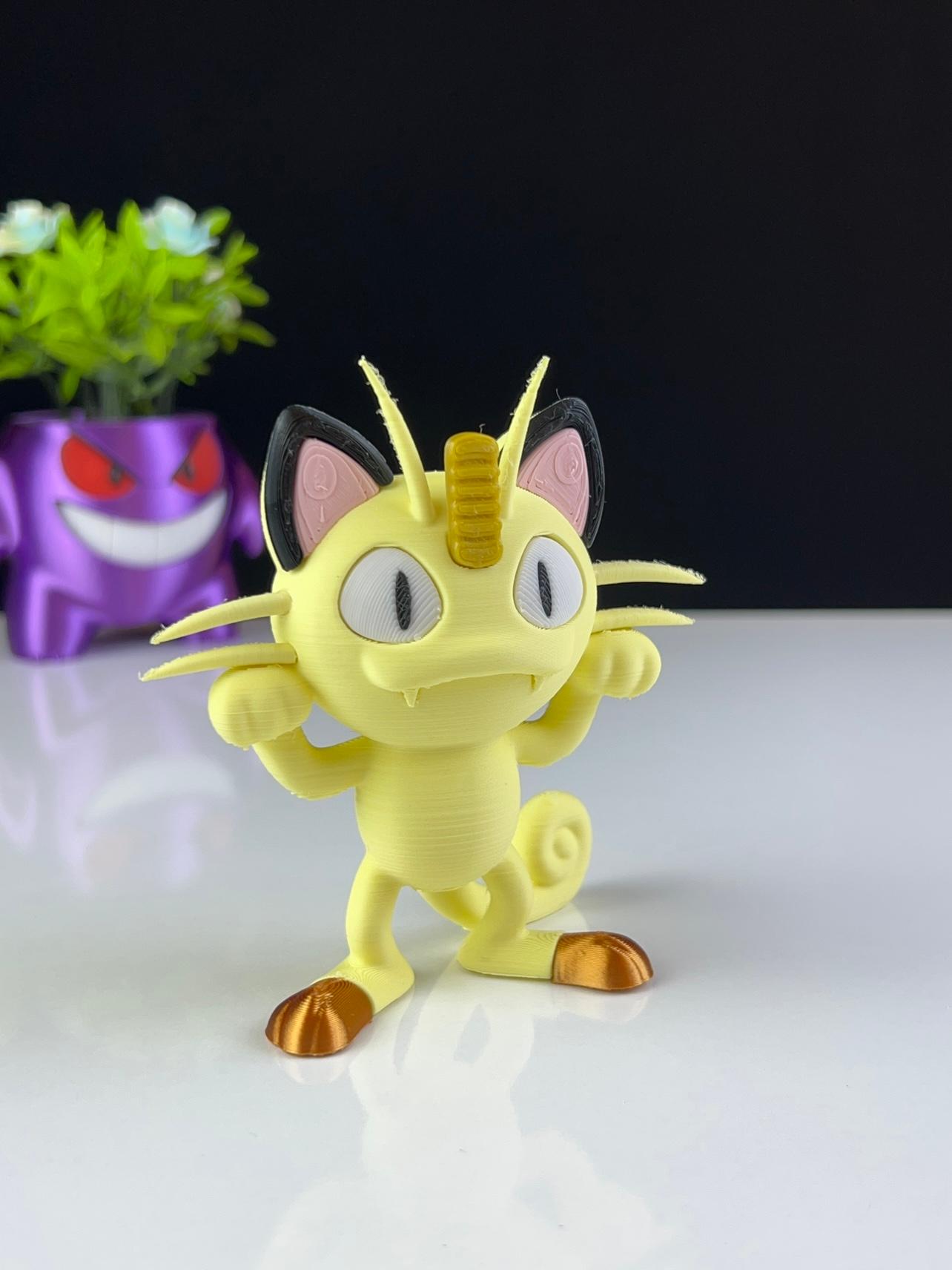 Meowth single color  3d model