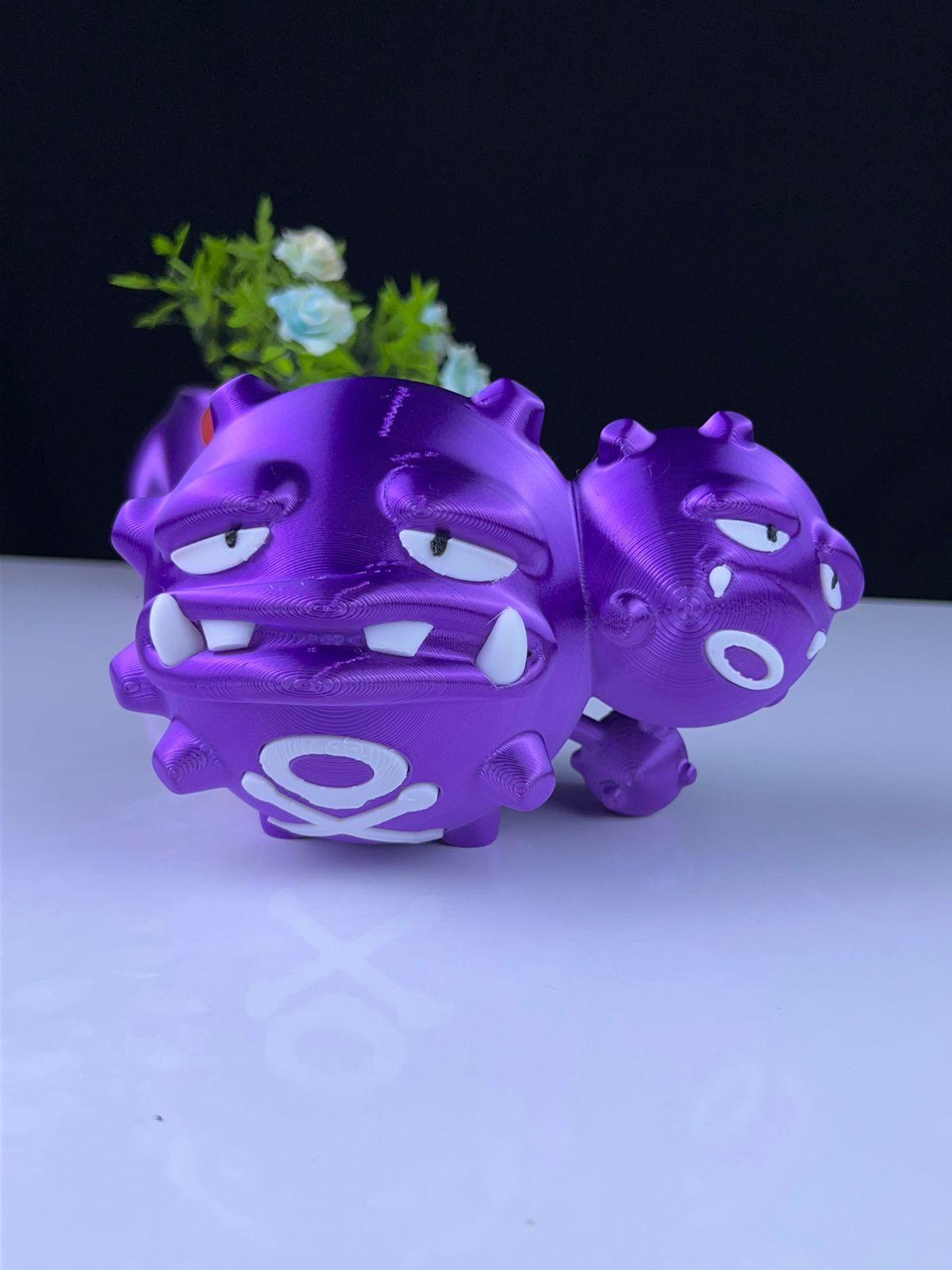 Weezing Pokemon - Multipart 3d model