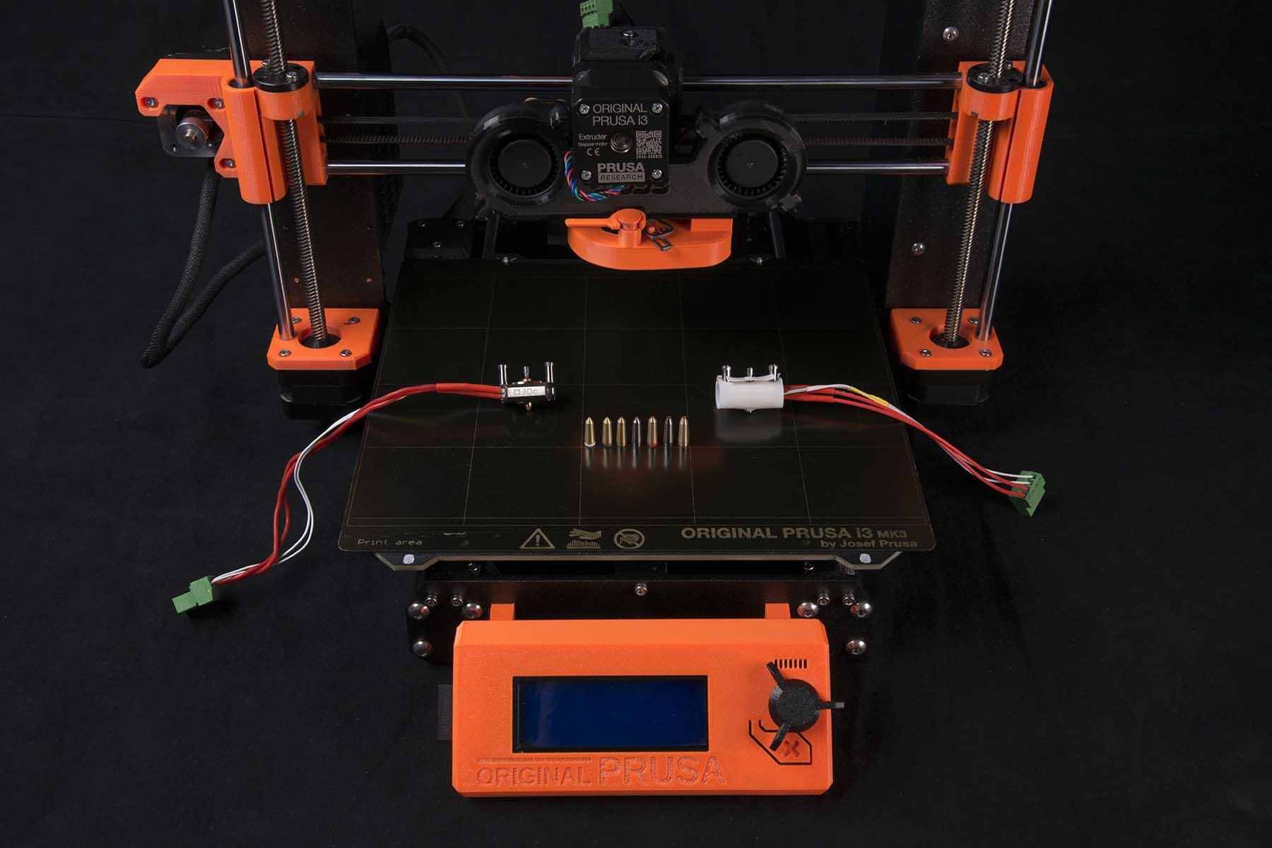 Prusa Swiss3Dc Starlex 22 Twist Hot End Upgrade - Prusa i3MK3S+ new Zero Tool Starlex 22 Twist Hot End and Fan Shroud - 3d model