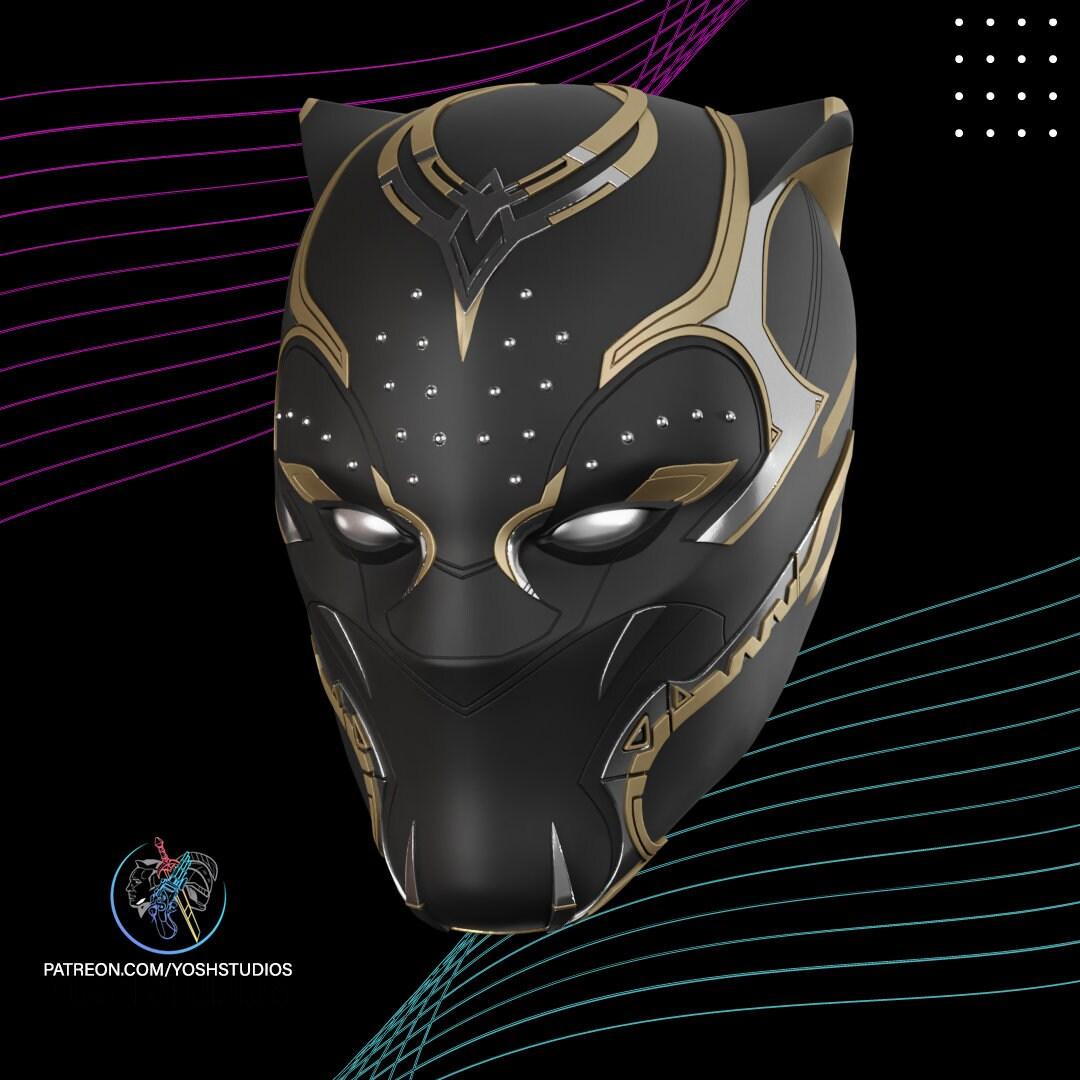 Shuri Black Panther Mask 3d Print File STL Wakanda Forever 3d model