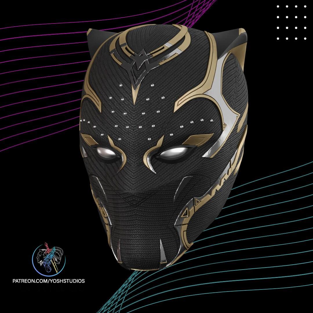 Shuri Black Panther Mask 3d Print File STL Wakanda Forever 3d model