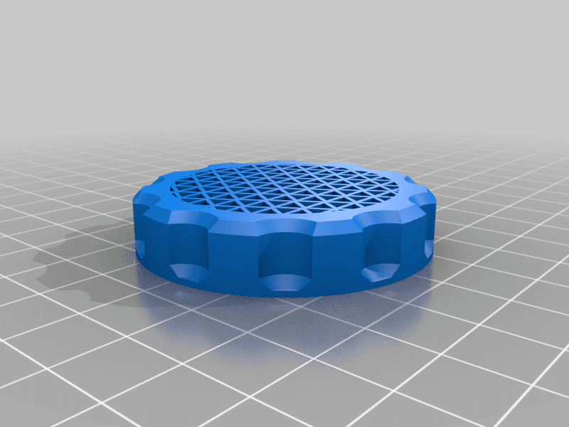 InSpool Dessicant Container for 2mm + beads.  3 Sizes 3d model