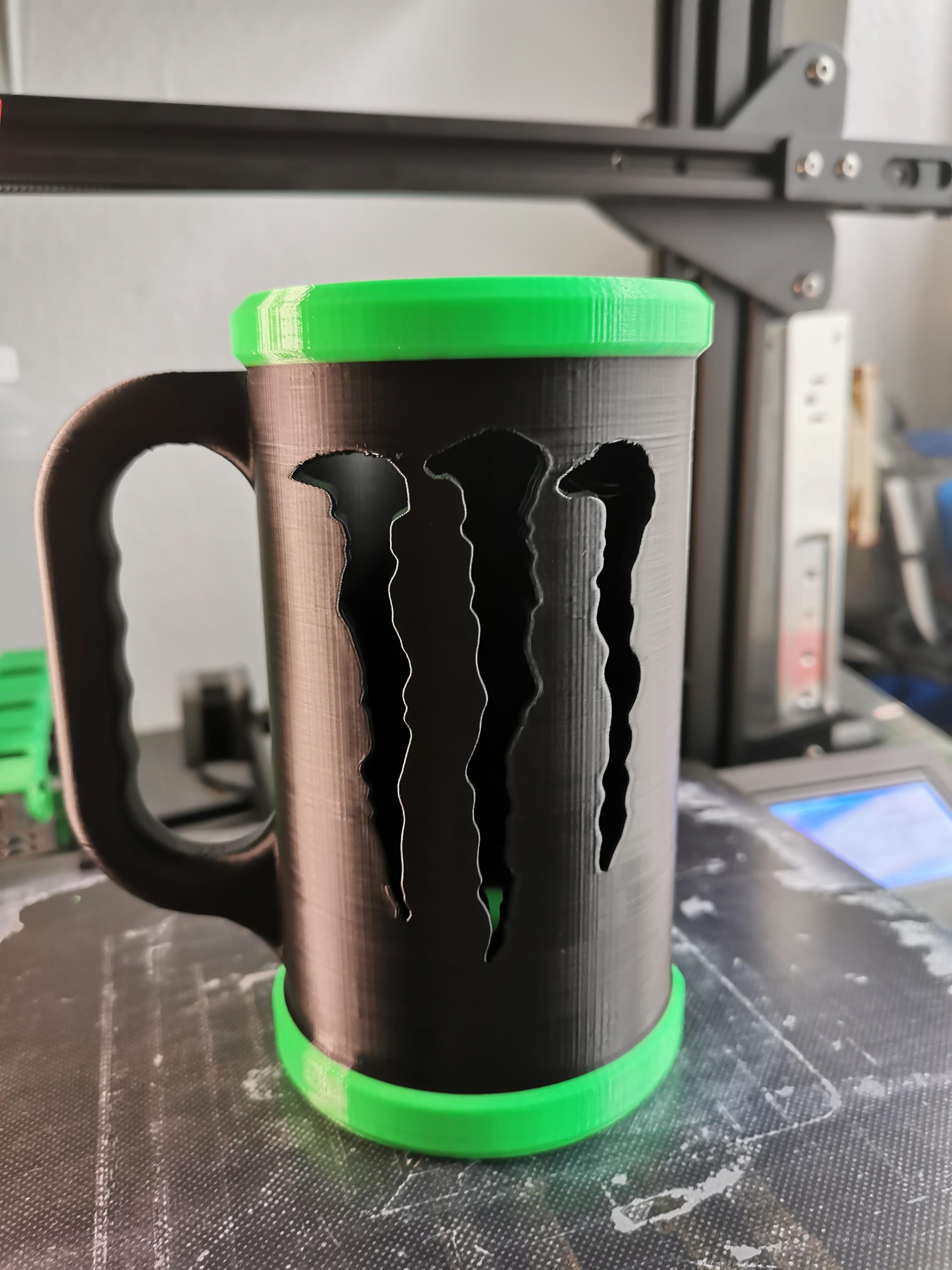 Kyle Cup V5 - NEW DESIGN - Chad Chalice - Stimulant Stein - Monster Energy Drink Can Cup 3d model