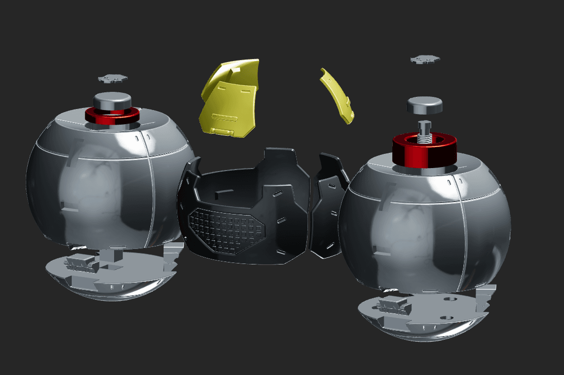 HELLDIVERS STRATAGEM BALL 3d model