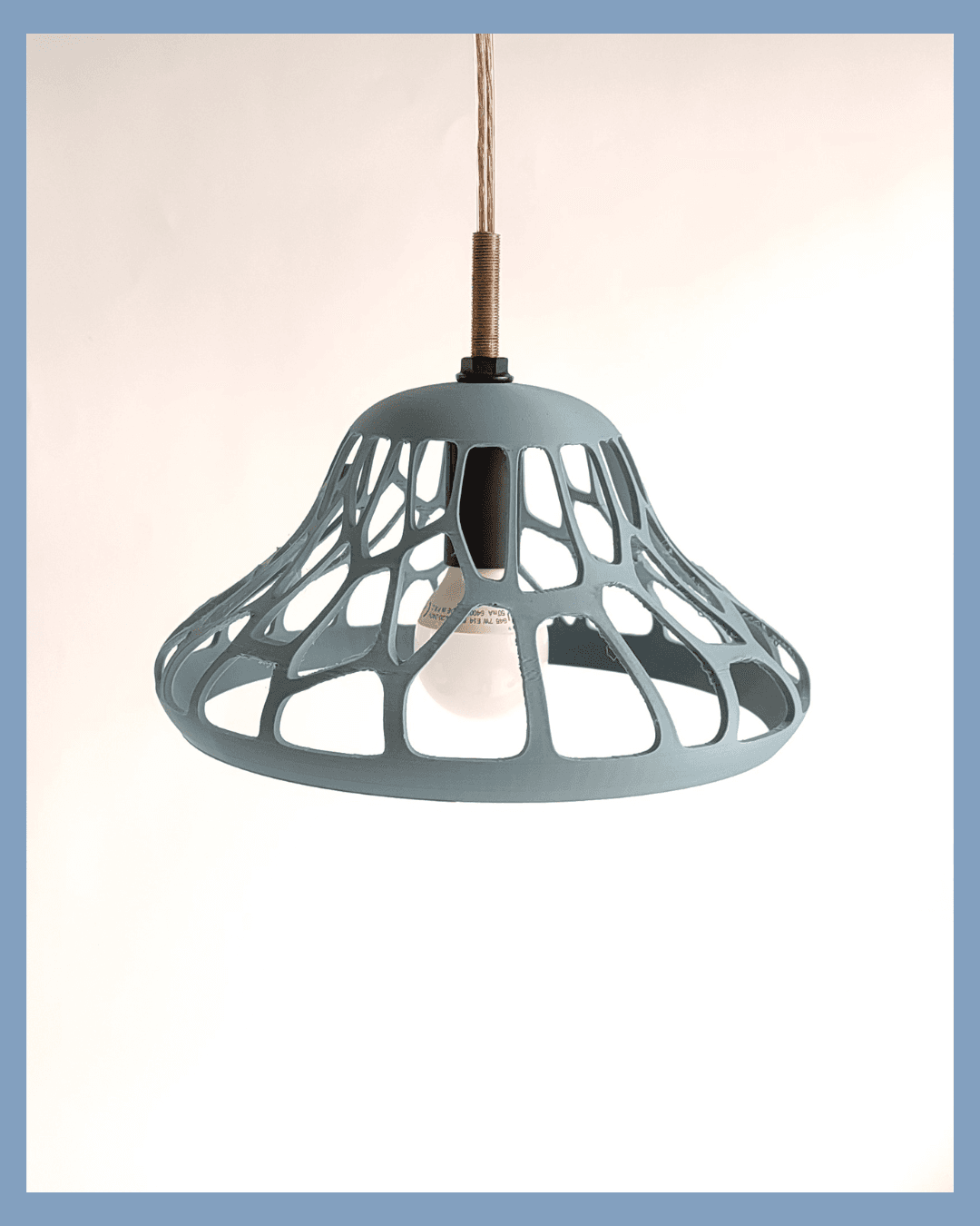 Mushroom-Lamp Voronoi 3d model