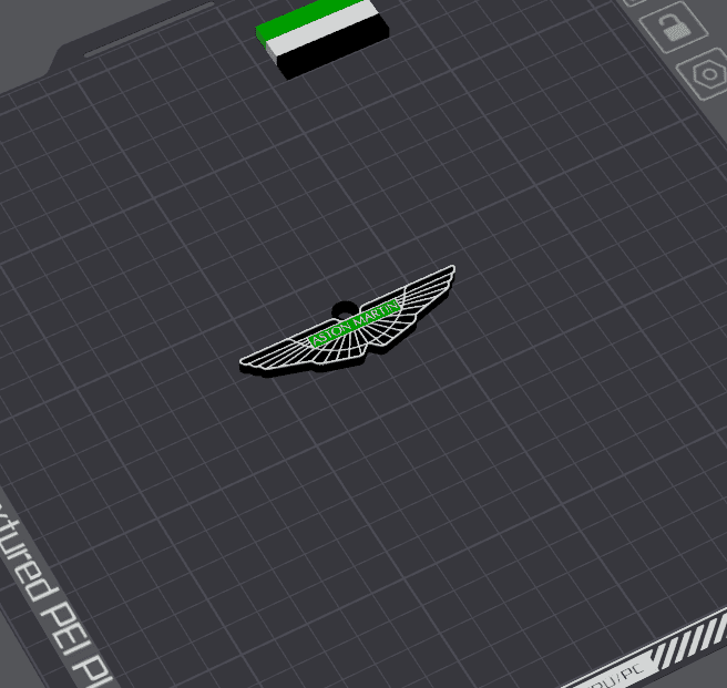 Keychain: Aston Martin II 3d model