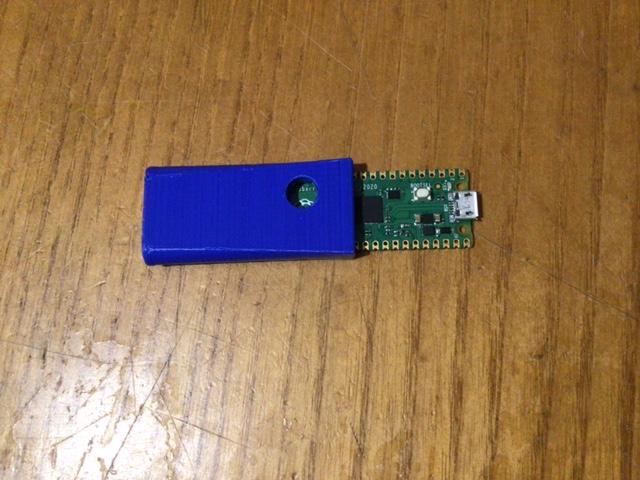 Raspberry Pi Pico Case used as "Rubber Ducky Bad USB" 3d model