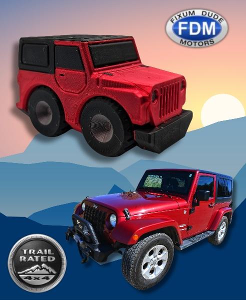 Fixum Dude Motors PIP Jeep Hardtop 3d model