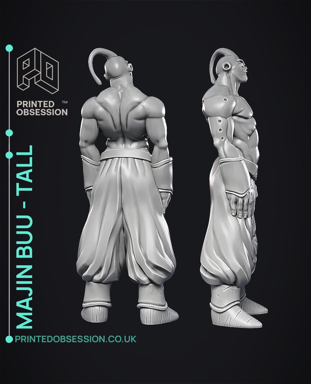 Majin Buu tall - Dragon Ball Z - Fan Art 3d model