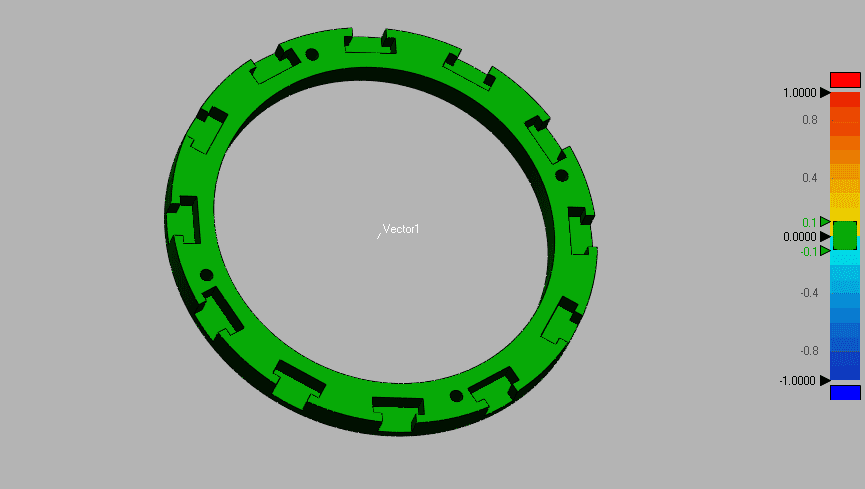 Kinetic Sculpture Reverse Engineered CAD Model 3d model