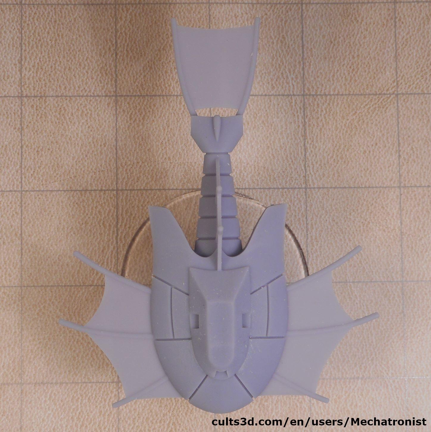 Triop Spelljammer Ship Miniature from dnd 2e 3d model