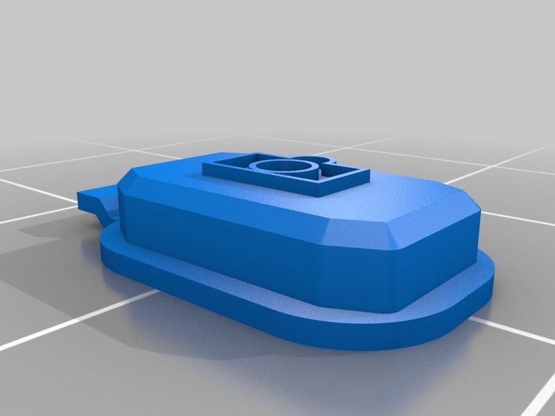 Phone Buttons 3d model