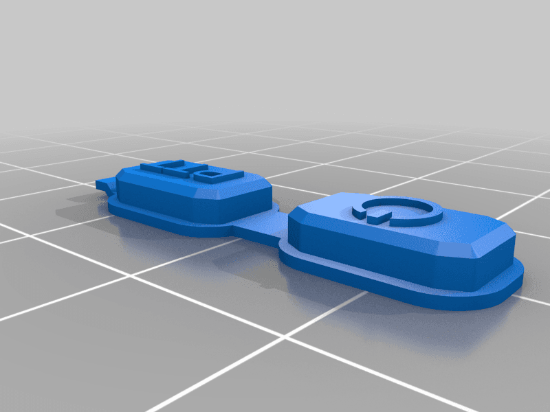 Phone Buttons 3d model