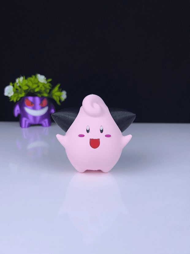 Cleffa Pokemon - Multipart 3d model