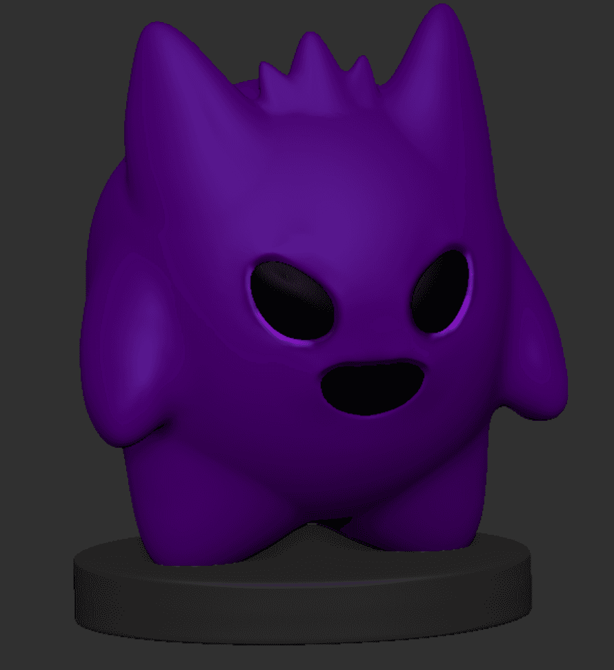 Gengar Chibi 3d model