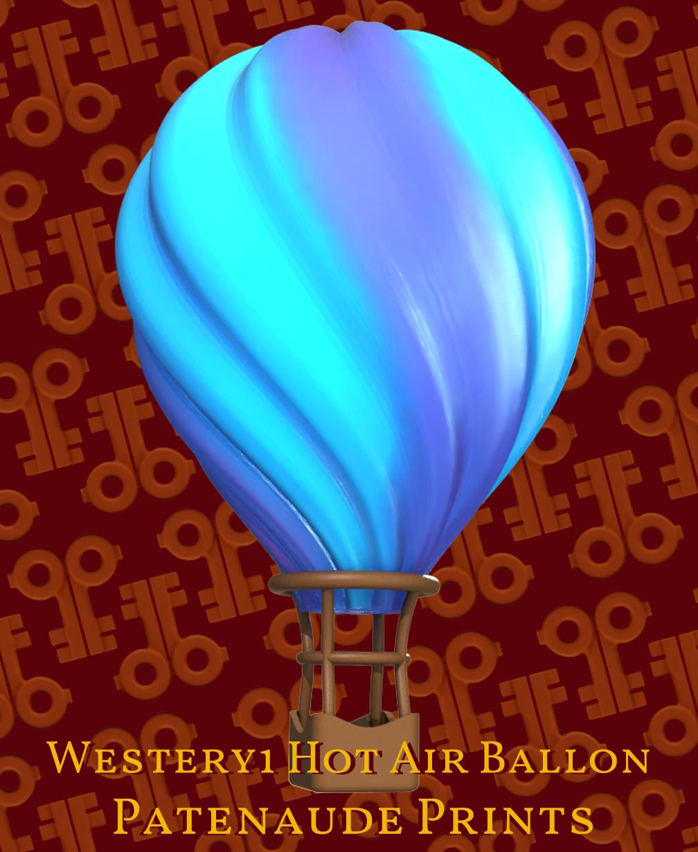 Westery1 Hot Air Ballon 3d model