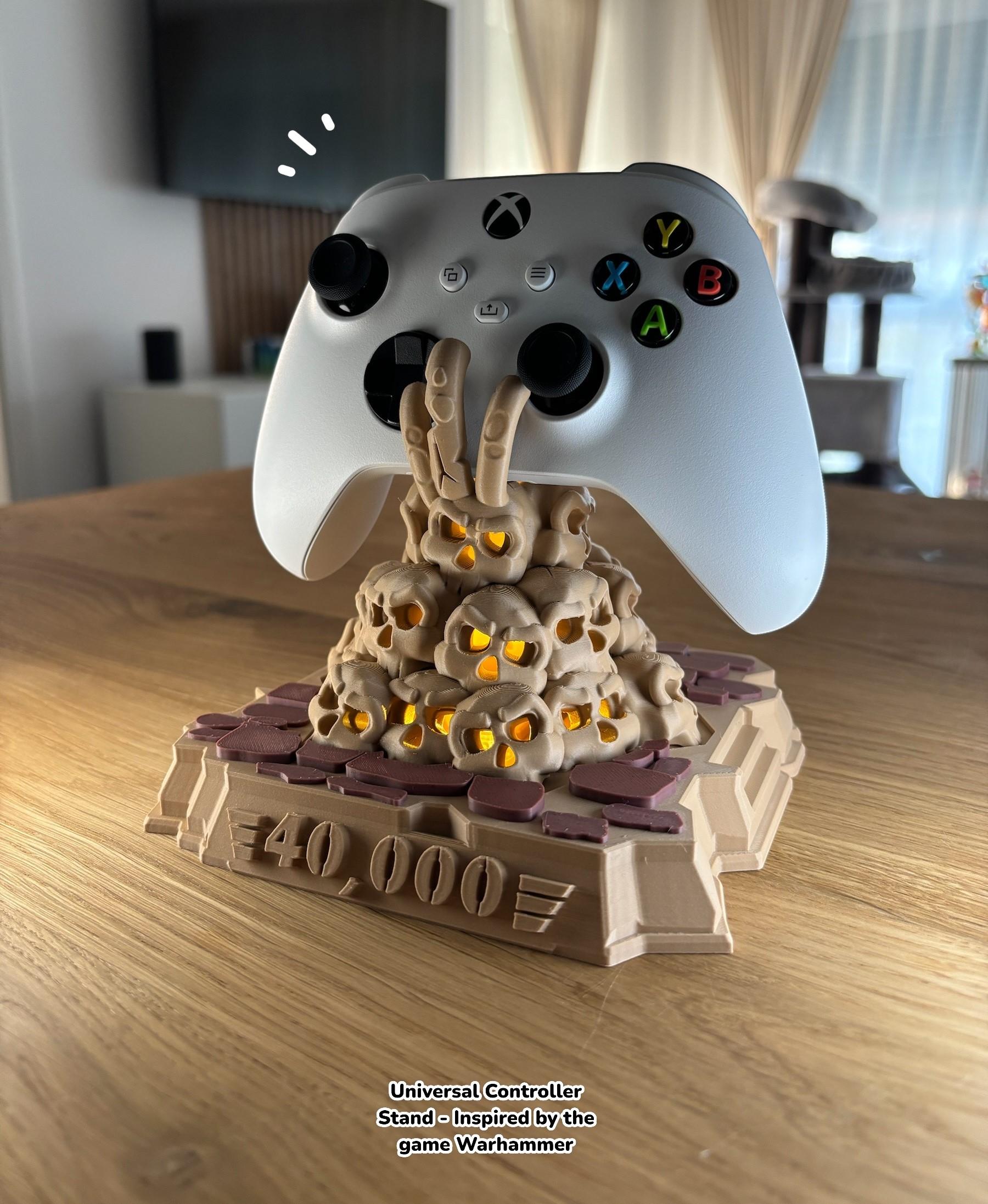 LED Universal Controller Stand - Inspired by "Warhammer 40,000" 3d model