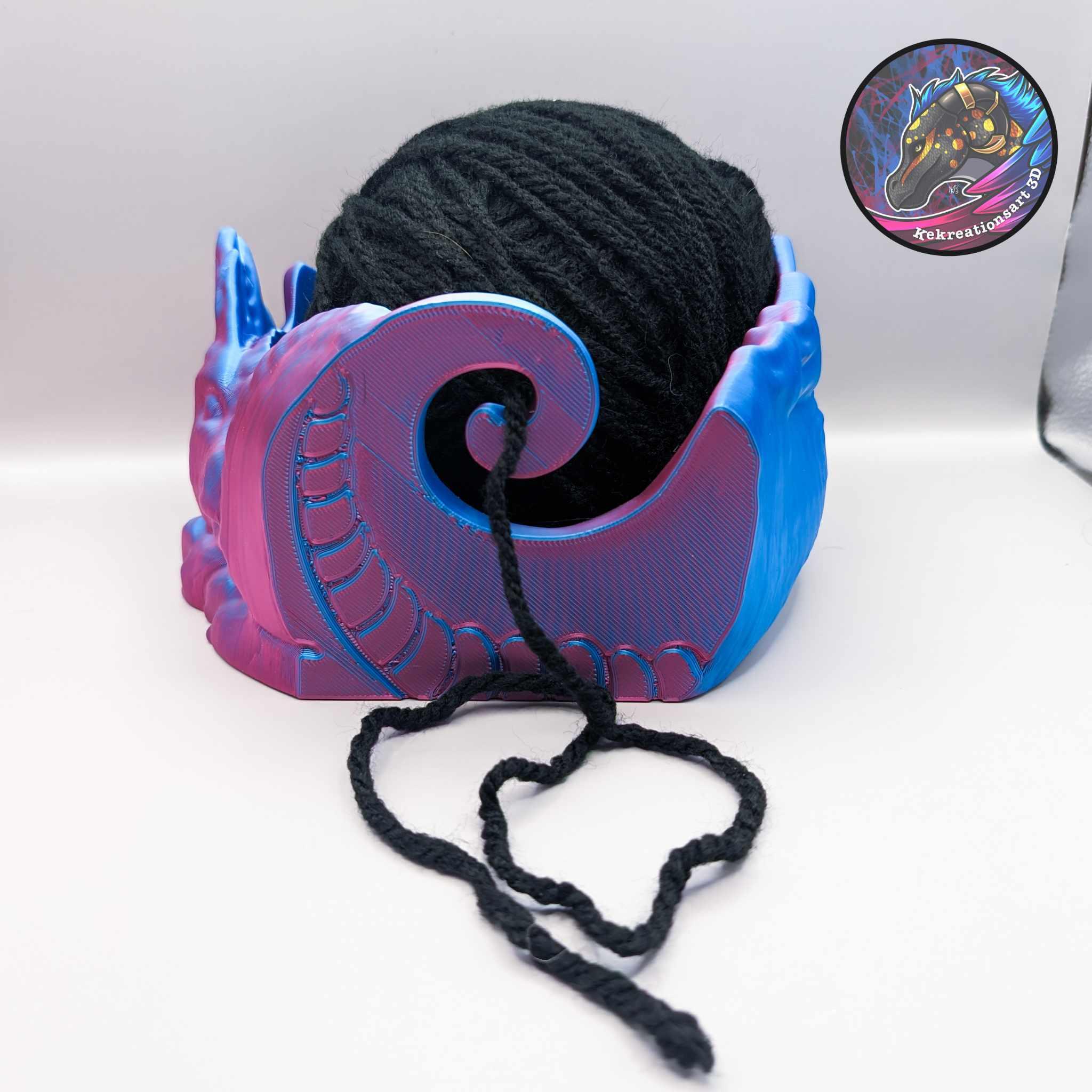 Dragon Yarn Bowl 3d model