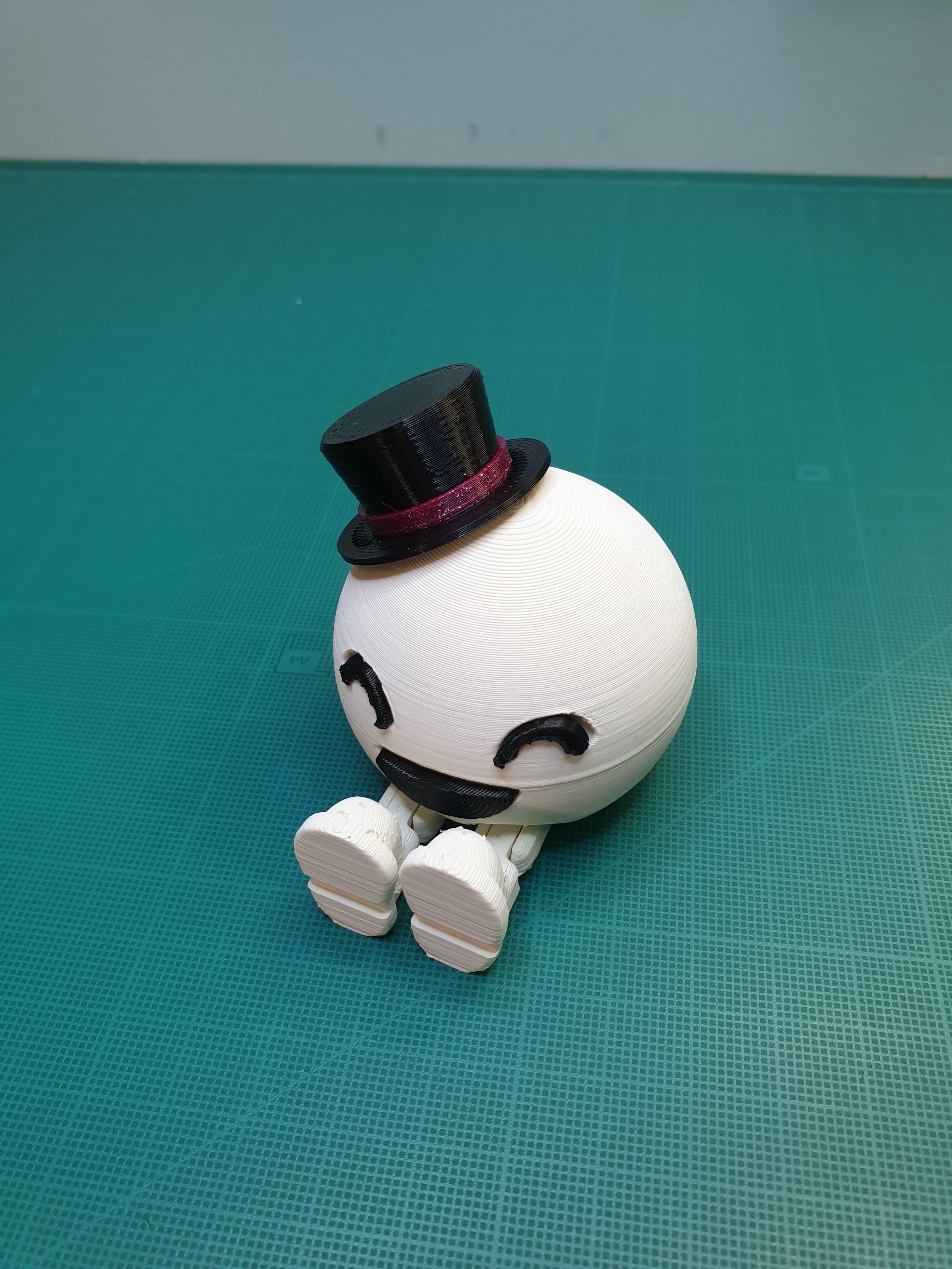 Happy Snowball 3d model