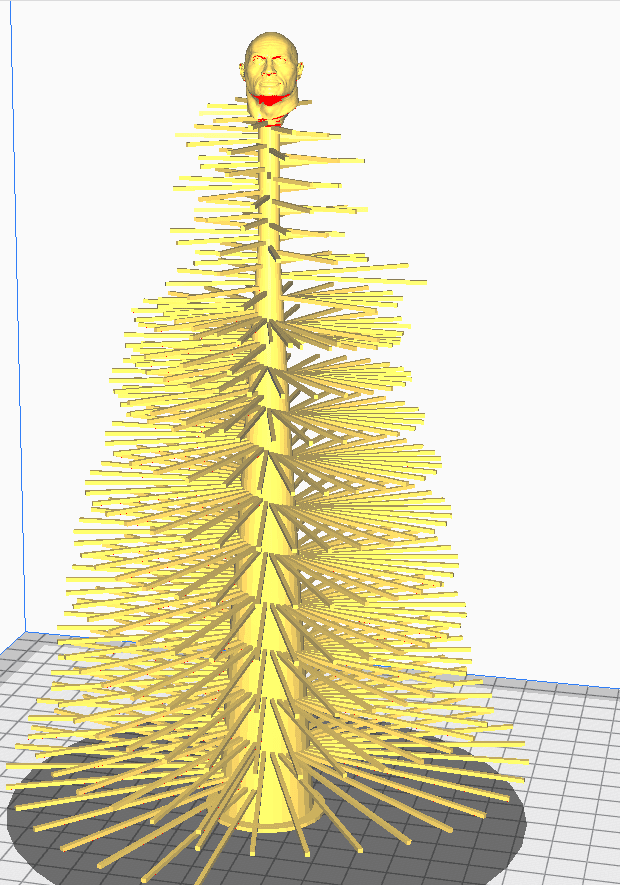 The ROCKmas Tree 3d model