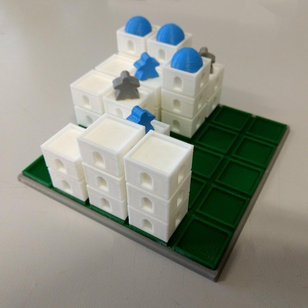 Santorini Portable Game 3d model