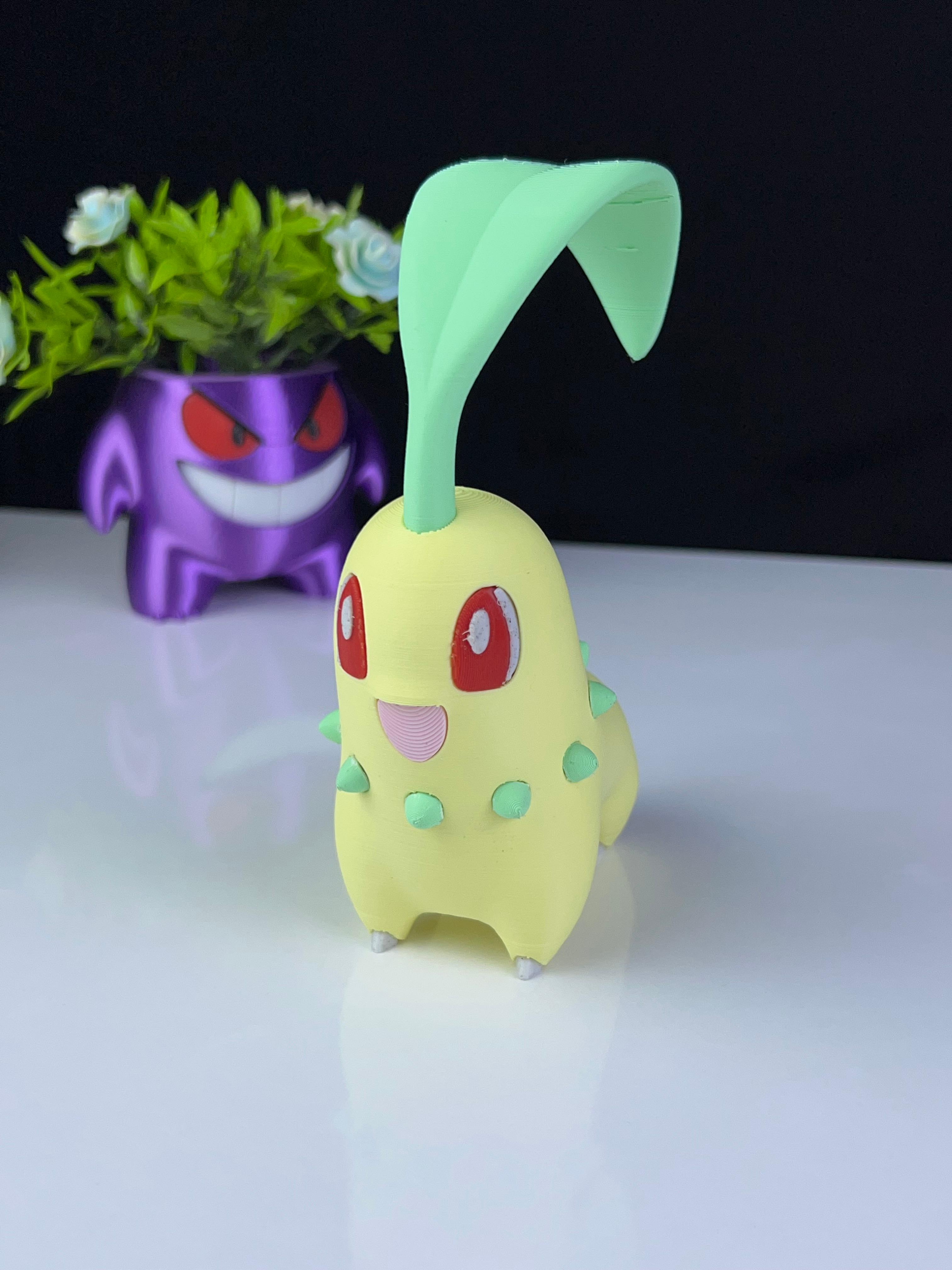 Chikorita complete.stl 3d model