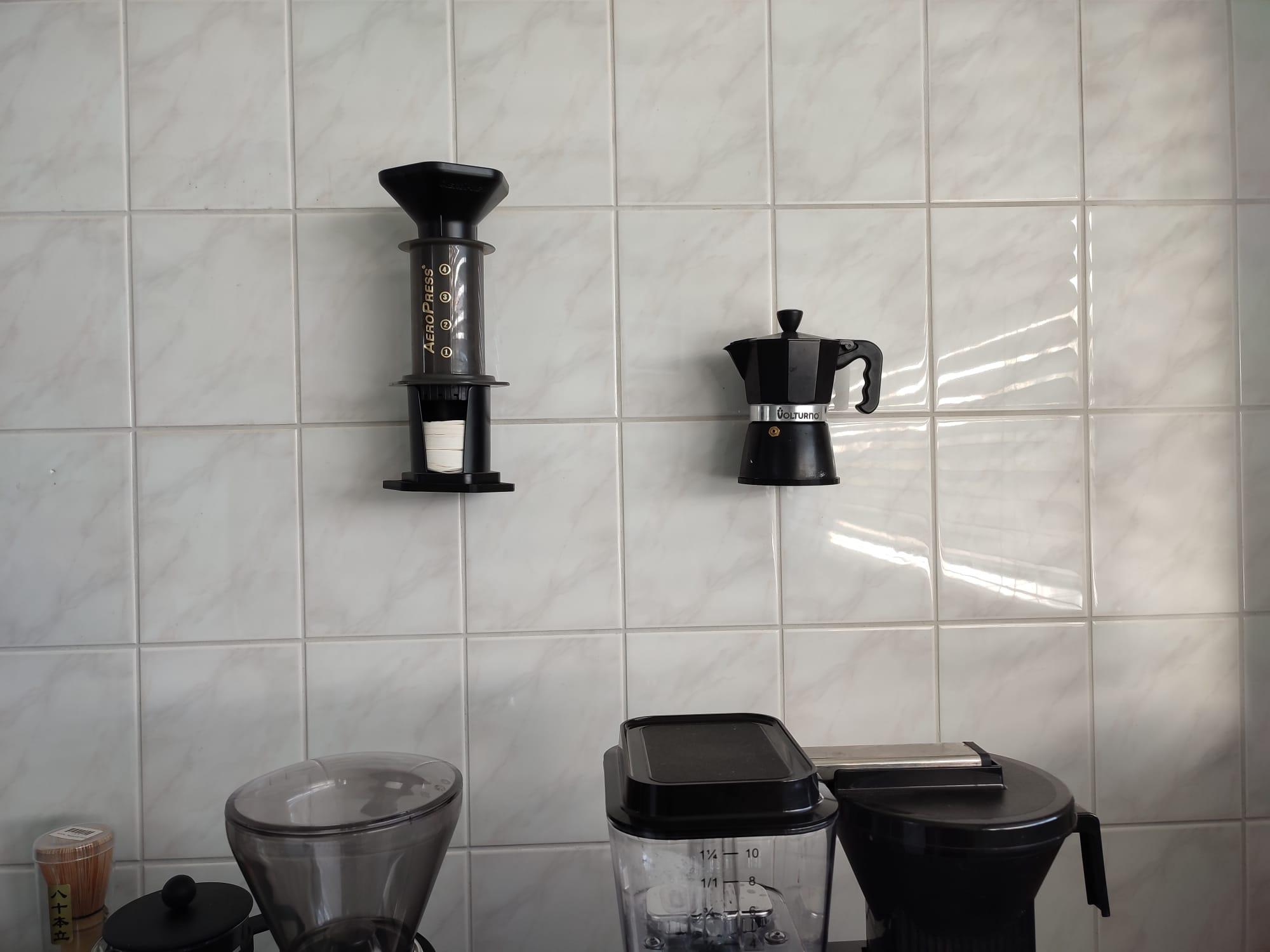 Aeropress wall mount 3d model