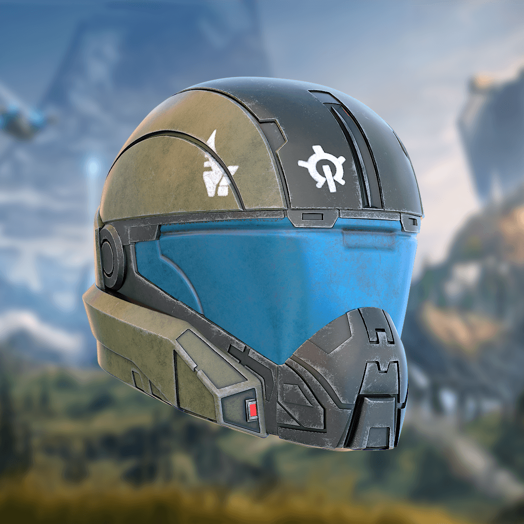 Halo 3 Pilot Helmet 3d model