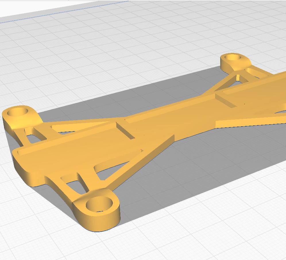 Battery holder for M-06 chassis 3d model