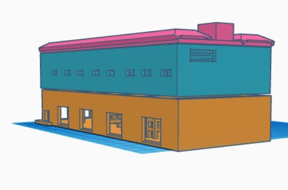 Warehouse 02 3d model